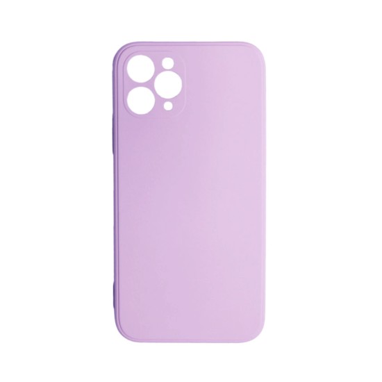 Capa de Silicone Mole para Apple iPhone 12 Pro Roxo